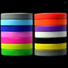 Pulseira de borracha de silicone mulheres homens moda pulseira esportiva pulseira elástica faixa de pulso flexível esportes casuais