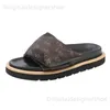 Slippers LS Luxury designer Shoes Slipper Summer Brand Desinger PU leather Womens Sandal Casual Slides Outdoor Female Flip Flops T240323