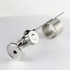 Boormachine 304 Stainless Steel 1.5inch Tri Clamp Brewing Beer Sampling Vae Fermentation Cylinder Faucet Coil Defrother Homebrew