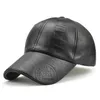 Ball Caps Letter Printing Leather Baseball Adjustable Outdoor Sports Hip Hop Thermal Hats Autumn Winter Snapback Men Women