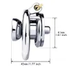 FRRK Flat Chastity Cage with Metal Urethral Catheter for Couple K01 Penis Rings Bondage Cock Lock Femboy BDSM Toy Adult Sex Shop 240312