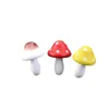 Artificial colorful mini Mushroom fairy garden miniatures gnome moss terrarium decor plastic crafts bonsai home decor for DIY