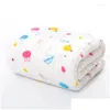 Одеяла для пеленания, мягкое шелковистое муслиновое одеяло с рисунком Ddle, нейтральное одеяло для приема, большая Прямая поставка, Прямая поставка, для маленьких детей, для беременных, детская B Otu63