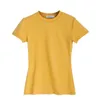 Dames T-shirt MRMT 2024 Nieuw Dames T-shirt met halve hals Dames strak effen kleur Top T-shirt Dames T-shirt 240323