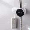 Schienen ECOCO Duschkopfhalter Verstellbare Wandbrausehalterung Selbstklebende Duschkopf-Handhalterung Badezimmerzubehör