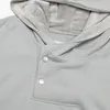 Herrtröjor Spring Autumn Trendy Cavempt Ce Splicing Hooded Sweatshirt Casual överdimensionerad kvinnors kvalitet grå toppar kappa