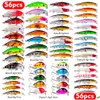 الطعوم السحر إغراء الصيد مجموعة صعبة الطعم Mini Minnow العائمة الأرجوحة crankbait مجنون wobblers crank الاصطناعية 221111 drop del dheod