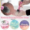 starry Sky Cleaning Soap Brush Beauty Egg Powder Puff Cleaning Soap Makeup Brush Wing Soap Removing Cleaning Bubble I4XT#