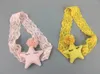 Hair Accessories Boutique 10pcs Fashion Cute Pom Star Lace Hairbands Solid Kawaii Cartoon Born Soft Headbands Princess