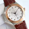 Konstellationen Montre De Luxe Herrenuhren Armbanduhr 39 mm 8800 automatisches mechanisches Uhrwerk Stahl Luxusuhr Armbanduhren Uhren 03