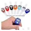 Counters Wholesale Mini Hand Hold Band Tally Counter Digital Sn Finger Ring Electronic Head Count Measurement T2I53320 Drop Delivery O Dhfxq