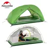 Tenten en schuilplaatsen Naturehike Upgraded Star River Campingtent Ultralichte 2-persoonstent voor trekkingtochten 20D siliconen met of zonder sneeuwvanger 240322