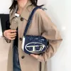 Shoulder Bag High Quality Exclusive Control Goods Dign Dingdang Bag New Handheld Underarm Womens Millennium Spicy Girl Style Denim One Crossbody Bag