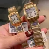 Женские часы 20, 25 мм, 25, 30 мм, циферблат, высокое качество, золото, серебро, нержавеющая сталь, кварцевые женские часы с батарейкой279S