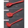 Processors 10pc Silicone Cooking Spoon Spatula Ladle Egg Beaters Dinnerware Set Cooking Tools Cooking Utensils Kitchen Accessories Supplies