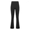 Active Pants Women's Gym Yoga Fitness Legginsy Wysokie talię