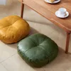 Kudde 50 cm obuffrad marockansk pu läder futon täcker vattentät ottoman fotpall japansk golv tatami sittplatser