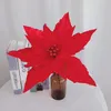 Dekorative Blumen Simulation Glitzer Pailletten Blume gefälschte Weihnachtsbaum Weihnachten Party Home Supplies