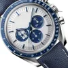 OMG All Dial Work Moonswatch Safira de alta qualidade para mulheres Relógios masculinos Movimento automático Quartz Montre De Vintage Aaa Masculino Relojs Aquanaut 300