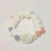 Haaraccessoires Snoepkleurige kralenlusmeisjes met hoge elasticiteit en schattige gratis hoofdband Multifunctioneel touw