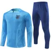 24 25 Inghilterra Track -Suit Soccer Jersey Allenamento Kane Sterling Rashford Sancho Grealish 24 25 MENS KIDS NAZIONALE NAZIONALE SUPUSITÀ SUPERIETTRO