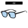 SunglassesFashion luxury designer Mi Nai Small Frame Square Sunglasses 2024 New Sunglasses Fashionable and Minimalist Sunglasses Instagram Beach Tide