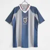 1998 Keegan Mens Retro Soccer Jerseys Lineker Scholes Shearer Sheringham Gascoigne Lampard England Home Away 3rd Football Shirt 46