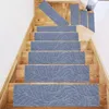カーペット階段マットの絶妙な再利用可能な広い使用石積みパターンエンボス加工床敷物の家庭用品
