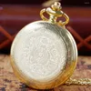 Карманные часы золото/черный/серебро моему мужу тематическое ожерелье для мужчин кварцевые часы FOB подарок на день рождения, годовщину Reloj