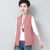 Gilets pour femmes 4XL Bdouble couche femmes gilet printemps été gilets courts lâches veste sans manches femme décontracté cheval polyvalent