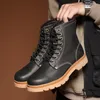 Sapatos de fitness kowm ao ar livre dos homens caminhadas à prova dwaterproof água tático couro tornozelo mulheres trekking caça botas deserto acampamento tênis