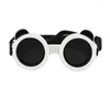 Dog Apparel Pet Sunglasses Goggles Waterproof Small Eyewears For Outdoor Travel Driving Riding
