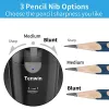 シャープナーズTenwin Automatic Electric Pencil Sharpener Mechanical Bulk USB for Kid Education Office Suppl