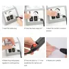 Perceuses 20000 tr/min perceuse de manucure électrique fraises ensemble avec ponceuse à ongles électrique, élimine efficacement le vernis et les cuticules