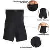 Mężczyzn Body Shaper Shorts Szyfowanie Shapewear Taist Trainer Belly Metties Modelowanie Pasek przeciwprodzący bokserki 240323