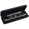 Silver Harmonica 28 Holes C Key Mouth Organ Blues Rock Jazz Folk Harmonicas New Arvival Dropshiping