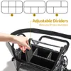 Transparente Hairdring Tool Bag À Prova D 'Água Maquiagem Caso Organizador Bolsa De Armazenamento Casual Zipper Sacos Mulheres Travel Cosmetic Bag T6ZT #