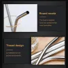 Schroevendraaiers 100pcs Metal Straws Can Be Reused 304 Stainless Steel Drinking Water Pipes 215 Mm X 6 Mm Curved Straws and 50 Straight Straws