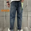 Jeans da uomo, versione slim fit micro span, buona elasticità, versione fashion-8992