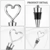Bar Tools 20Pcs Love Heart Wedding Wine Stopper Champagne Stopper Wedding Wine Stopper Wine Preserver for Home Wedding 240322