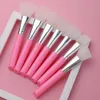 7pcs/set Makeup Silice Facial Mask Brush Profial Mud Cream Brushes DIY Skin Care Foundati Gel Cosmetic Beauty Tool A6Ul#