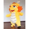 Mascot kostymer 2m/2,6 m vuxen Ierable Dragon Costume for Entertainment Real Life Dinosaur Blow Up Walking Mascot Suit Slite Fancy Dress