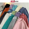 LAPPSTER Men 15 Colors Solid Japanes Streetwear Hoodies 2023 Mens Oversized Colorfuls Harajuku Sweatshirts Man Korean Hoodie 5XL 240315