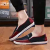 Casual Shoes Cresfimix Male Fashion Plus Size Cotton Fabric Spring & Summer Slip On Men Cool Comfortable Driver Man's A2762