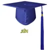 Baskenmütze, Unisex, Abschlusskappe, Hut für Erwachsene, Akademisches Doktorhut, Kostüm, Bachelor, Student, Absolvent, Party, Anzieh