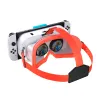 デバイスISFRIDAY NEW OLEDゲームコンソールNintendoスイッチアクセサリー用VRメガネ360°没入型VRステレオHD 3Dメガネ