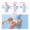Mantas Saco de dormir para bebé Nacido Sobre Cocoon Wrap Swaddle Algodón suave 0-6 meses Manta para dormir
