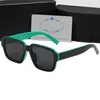 2024 Nu designer solglasögon klassiska glasögonglasögon utomhus strandsolglasögon för man kvinna blandar färg valfri triangulär signatur med låda