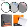 Filtres K F Concept MCUV CPL polarisation filtre à densité neutre ND4 Kit de filtre d'objectif pour appareils photo 37mm 43mm 49mm 52mm 58mm 62mm 67mm 82mmL2403