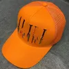 Nouveau Baseball vague chapeau lettre brodé incurvé mode voyage maille respirant hommes Hip Hop chapeau Graffiti camion pilote HatA1SS16